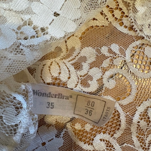 Vintage Wonderbra Lace Cami (fits S to L) - Picture 6 of 6